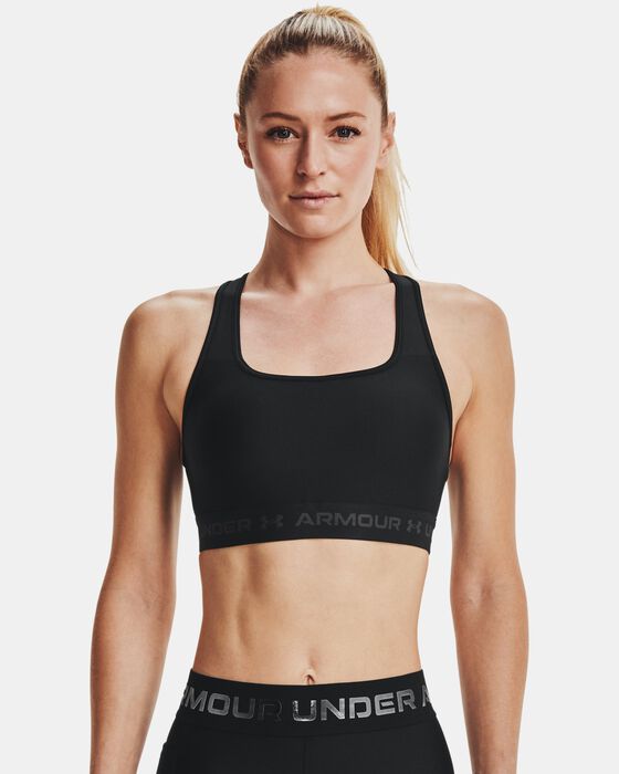Women's Armour® Mid Crossback Sports Bra image number 0
