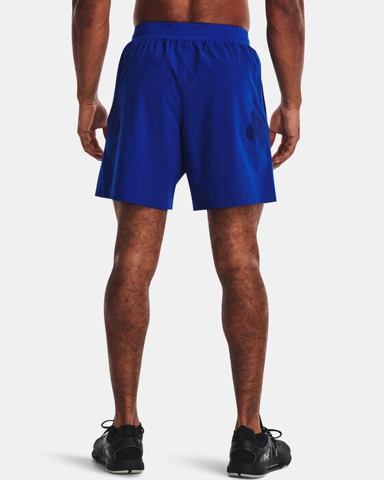 Men's UA ArmourPrint Woven Shorts image number 1