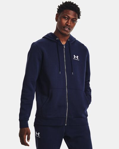 Men's UA Essential Fleece Full-Zip Hoodie