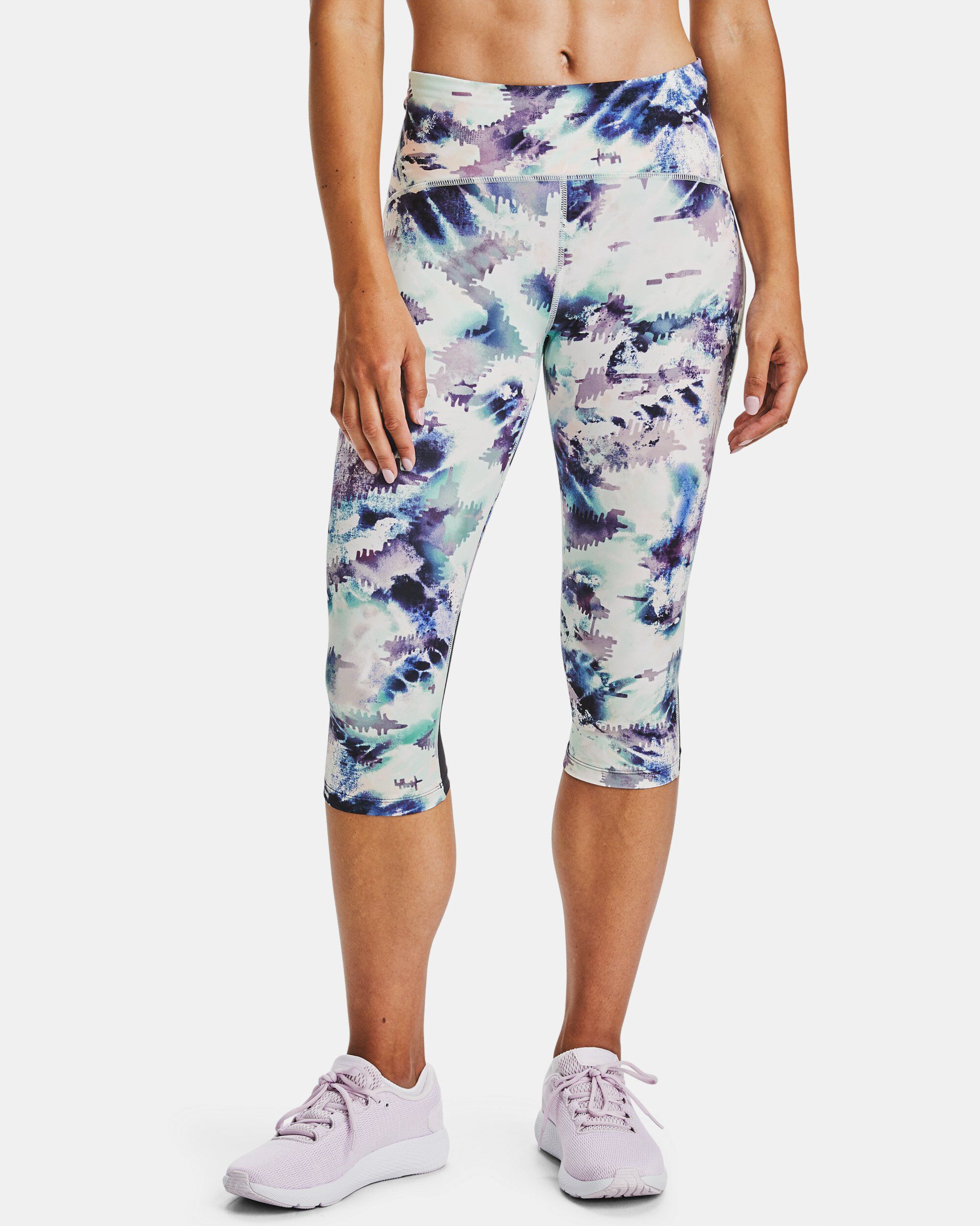 Under Armour Women s UA Fly Fast Printed Capri Blue in Dubai UAE