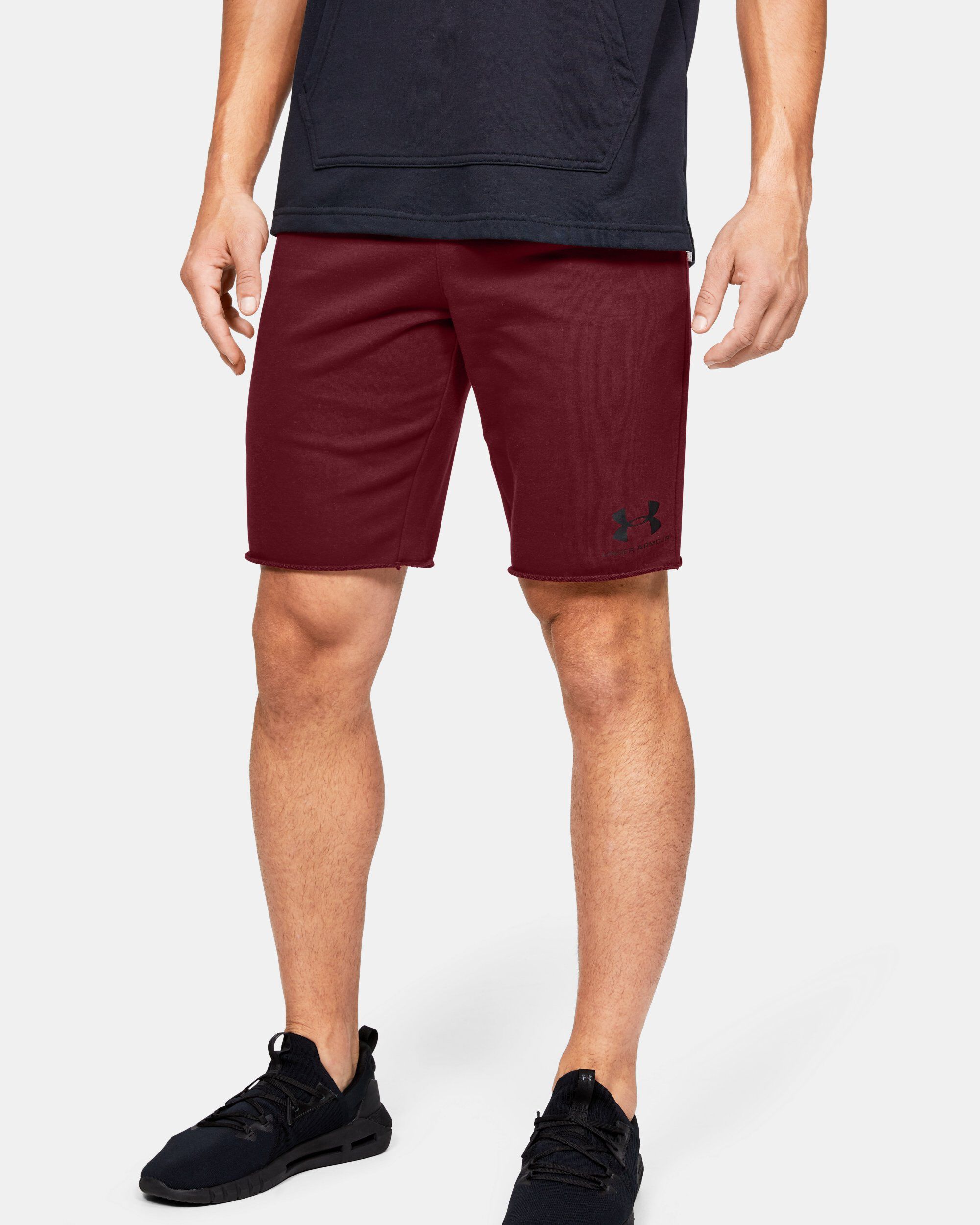 Men's ua sportstyle best sale terry shorts