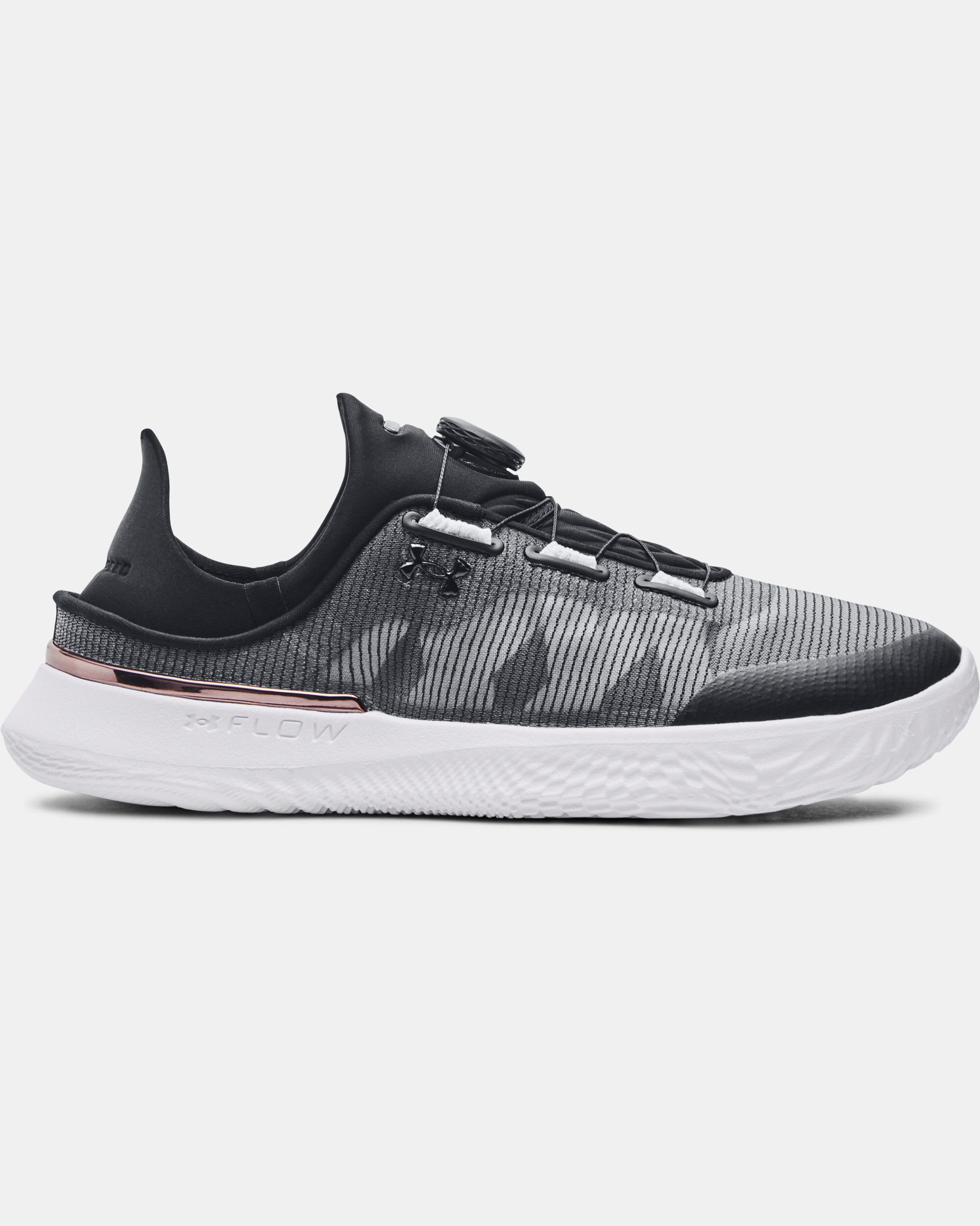Under Armour Unisex UA SlipSpeed Mesh Training Shoes Black in