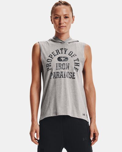 Women's Project Rock Graphic Hooded Tank