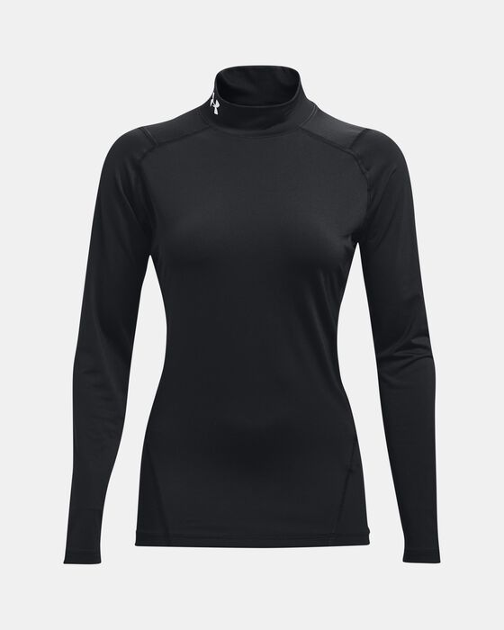 Men's HeatGear® Mock Long Sleeve image number 5