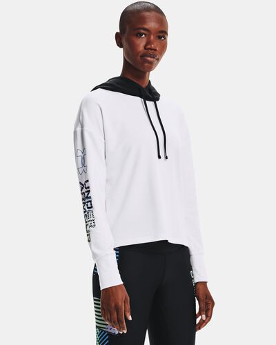 Women's UA Rival Terry Geo Hoodie