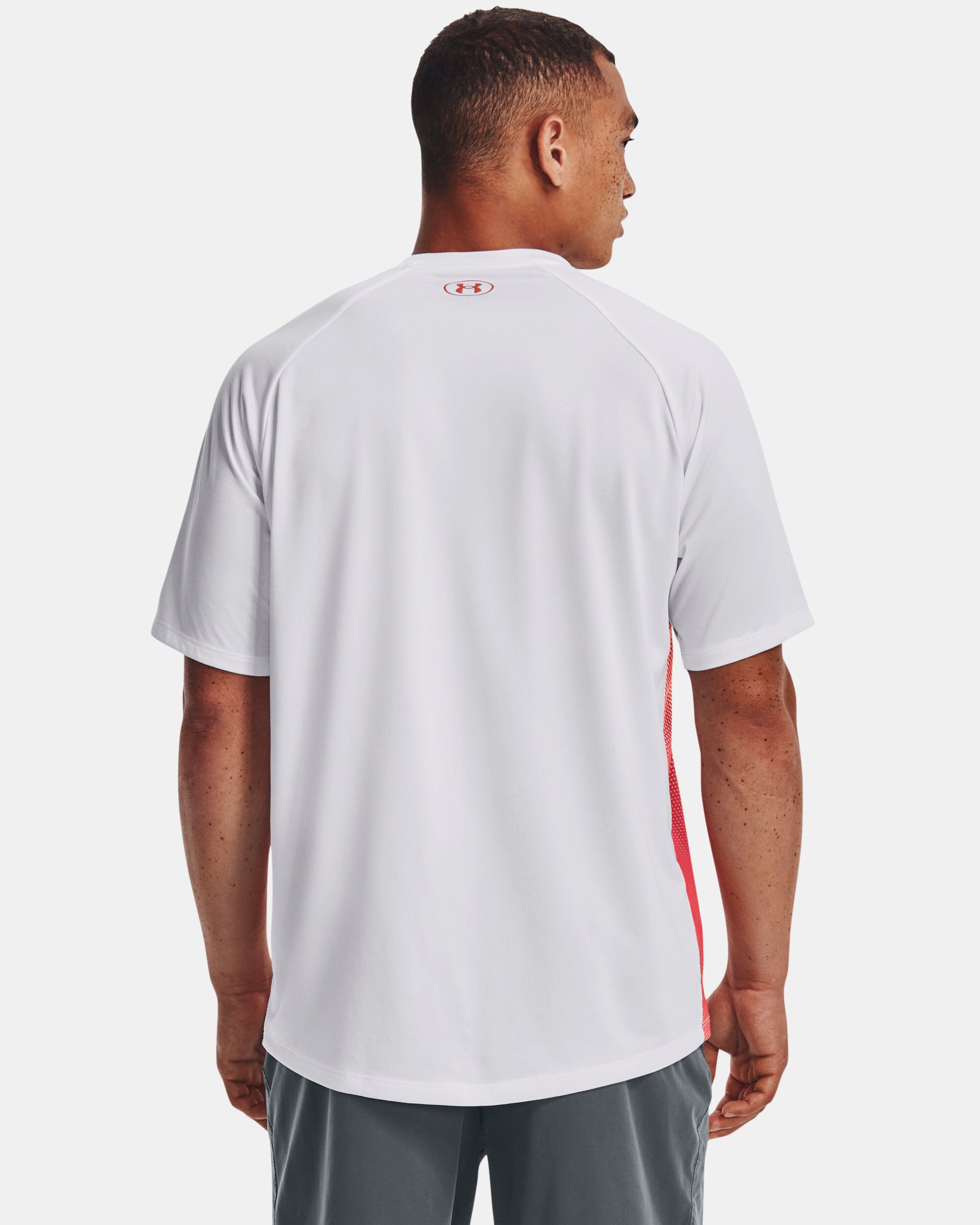 Under Armour Men's Tech Fade Short Sleeve Shirt - Moisture Wicking Workout Tee