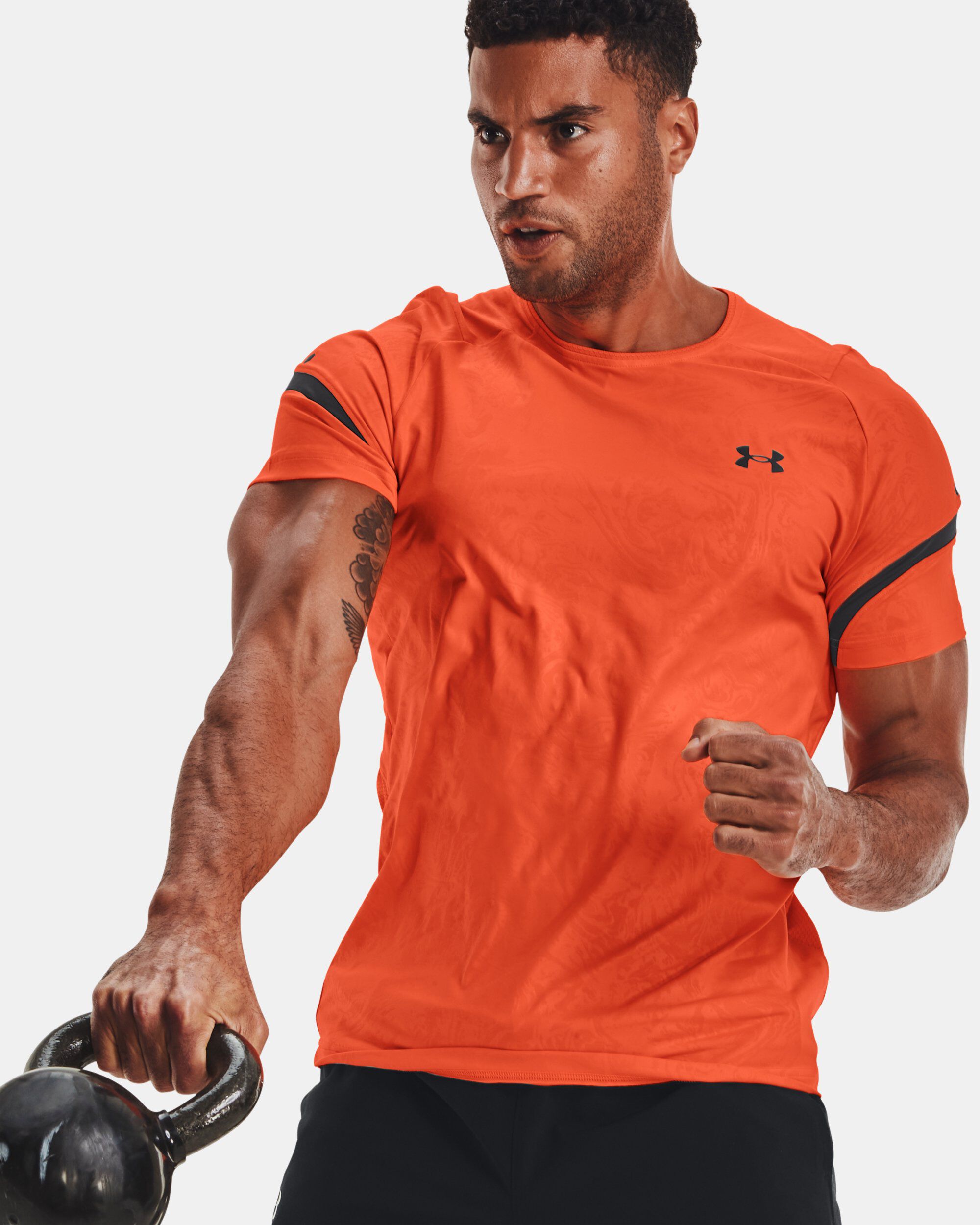 Men s UA RUSH 2.0 Emboss Short Sleeve