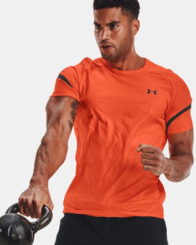 Men's UA RUSH™ 2.0 Emboss Short Sleeve