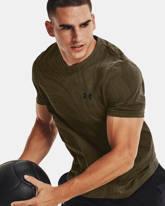 Men's UA Seamless Surge Short Sleeve image number 0