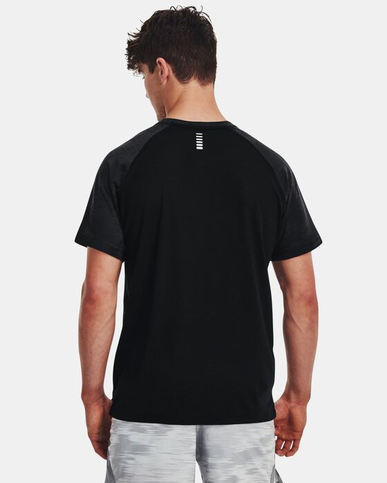 Shop Under Armour Men's UA Streaker Speed Camo Short Sleeve Black