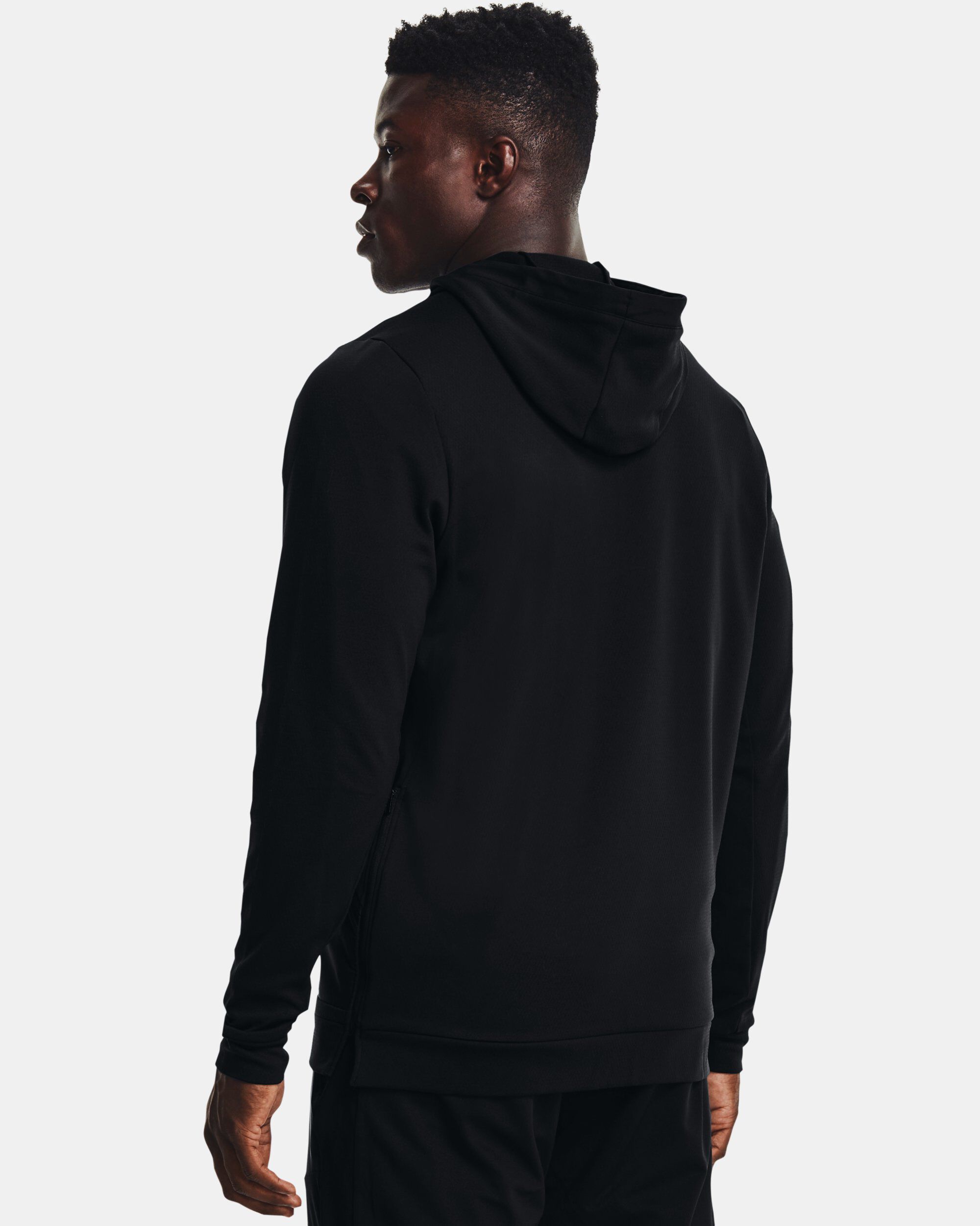 Under armour black hoodie hot sale