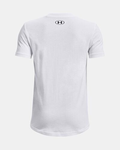 Boys' UA Sportstyle Logo Short Sleeve