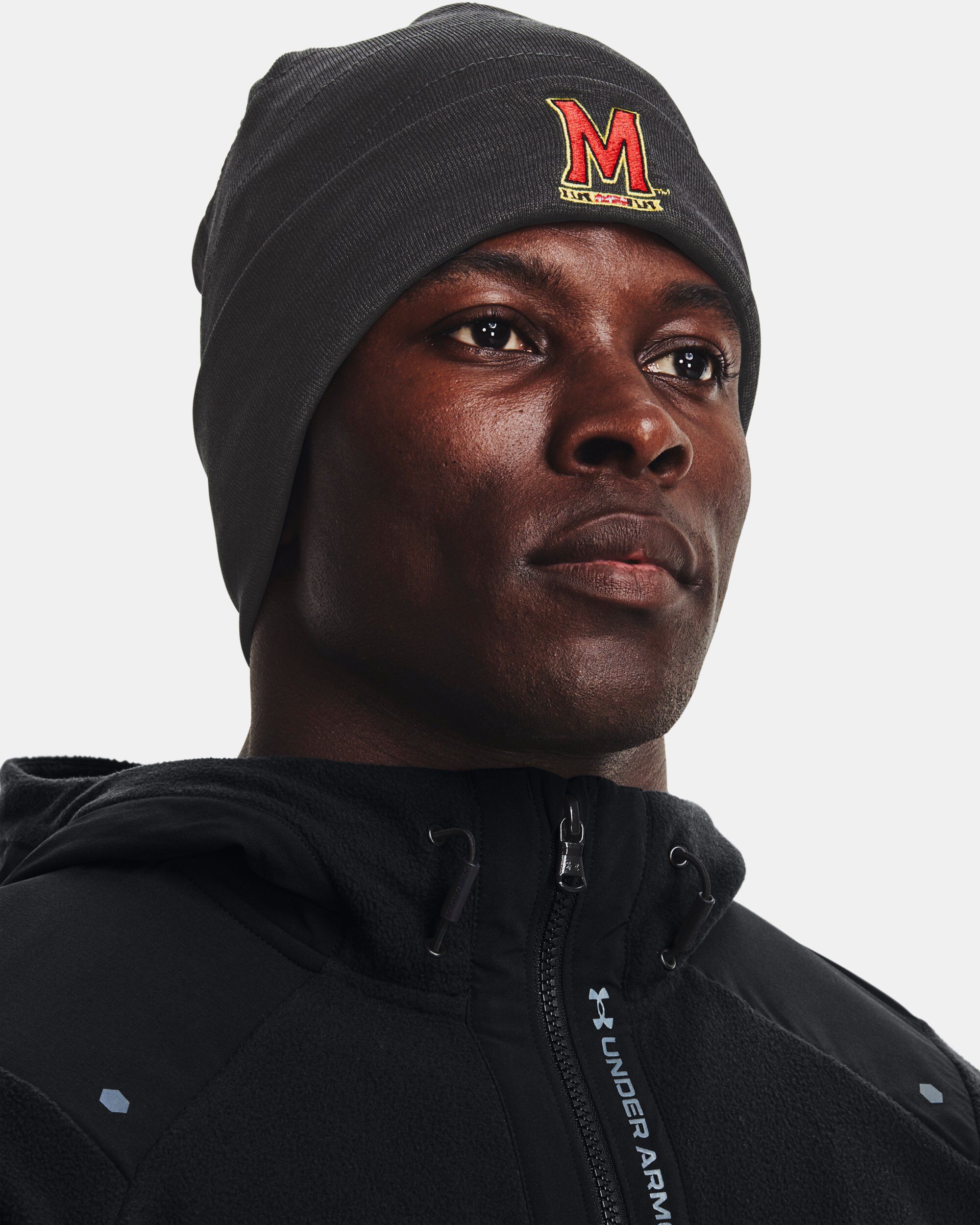 Buy Men s UA RUSH Fleece Full Zip Hoodie Black in Dubai UAE Under Armour