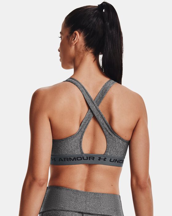 Armour® Mid Crossback Heather image number 1