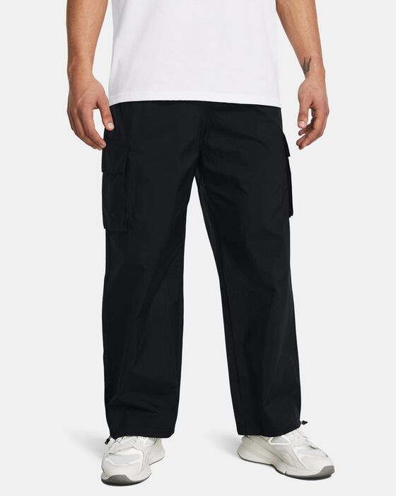 Men's UA Crinkle Woven Pants image number 0