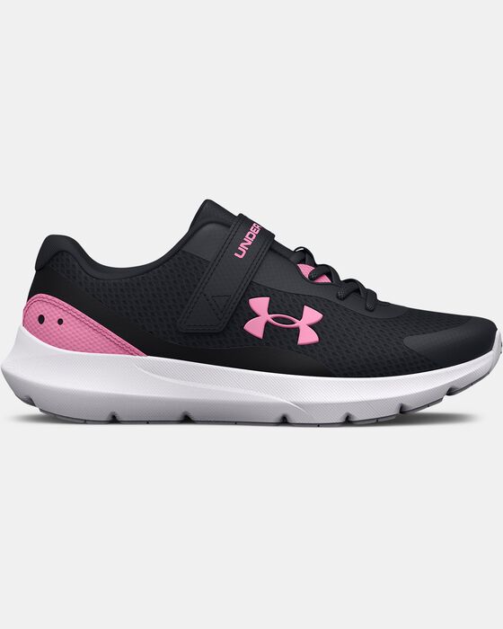 Girls' Pre-School UA Surge 3 AC Running Shoes image number 0