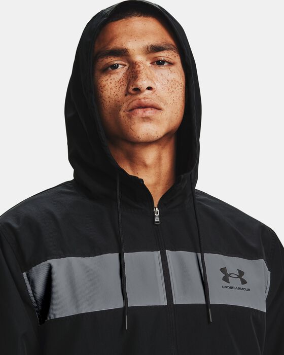 Men's UA Sportstyle Windbreaker Jacket image number 3