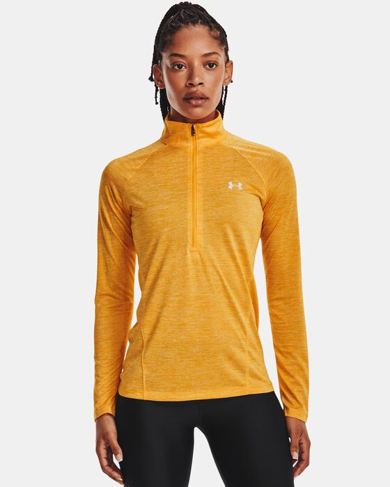 Women's UA Tech™ Twist ½ Zip image number 0
