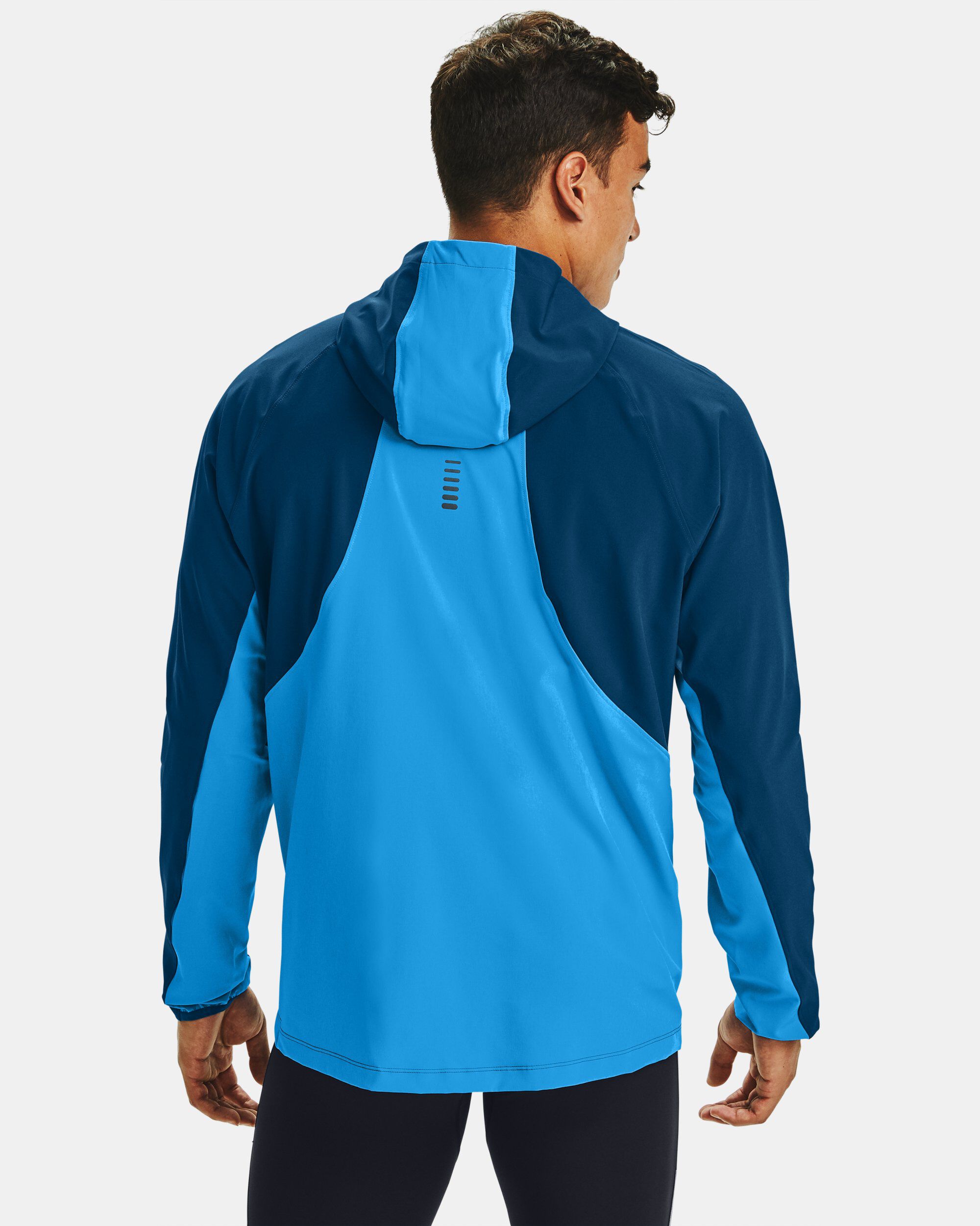 Under Armour Men s UA Qualifier Outrun The Storm Jacket Blue in