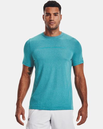 Men's UA RUSH™ Seamless Strength Short Sleeve