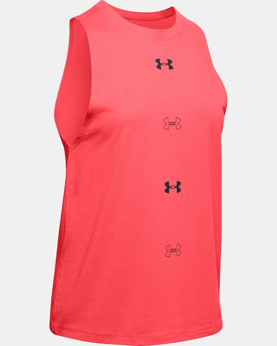 Women's UA Graphic Muscle Tank 6M image number 4