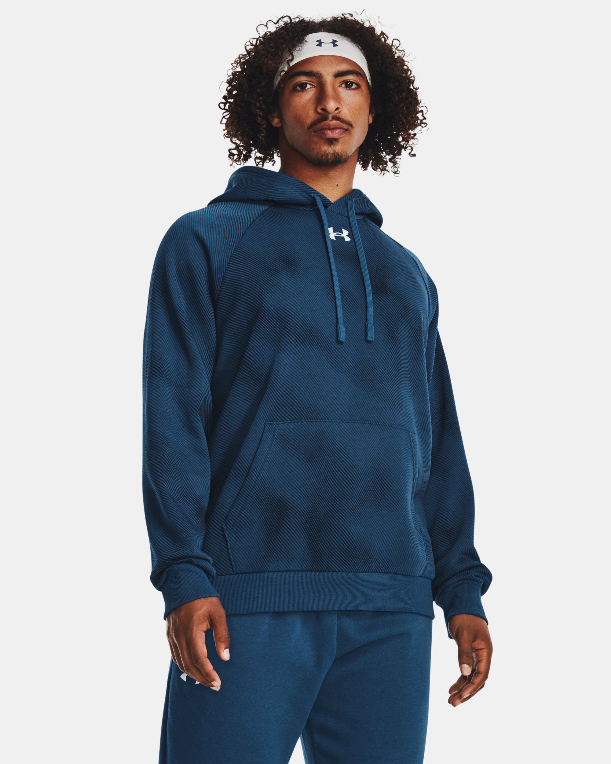 Under armour rival fleece printed hoodie outlet