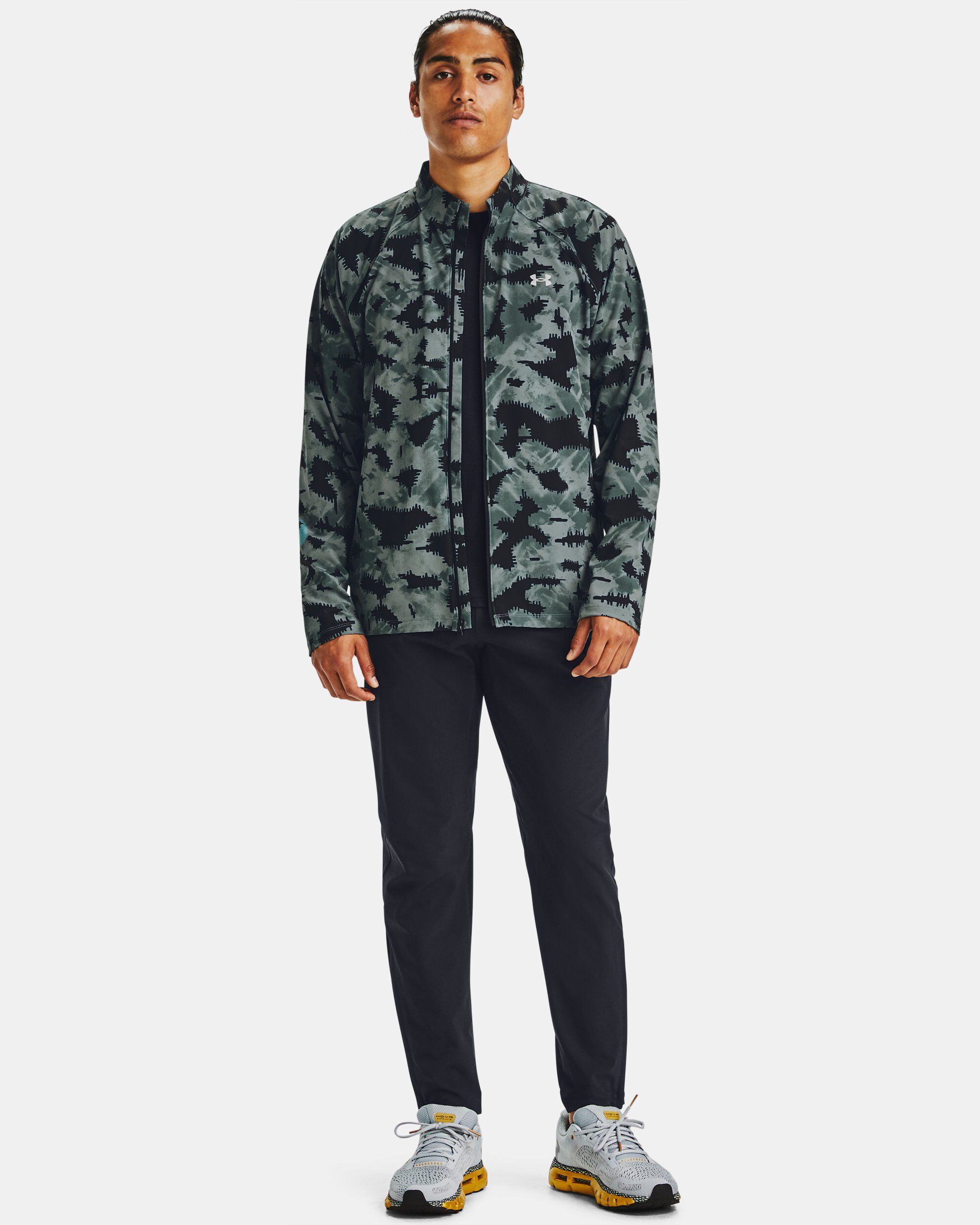 under armour storm printed jacket