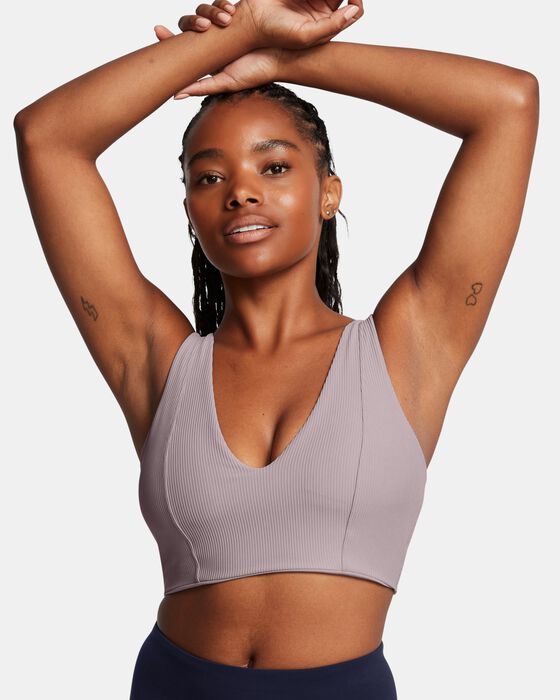 UA Meridian Rib Bralette image number 2