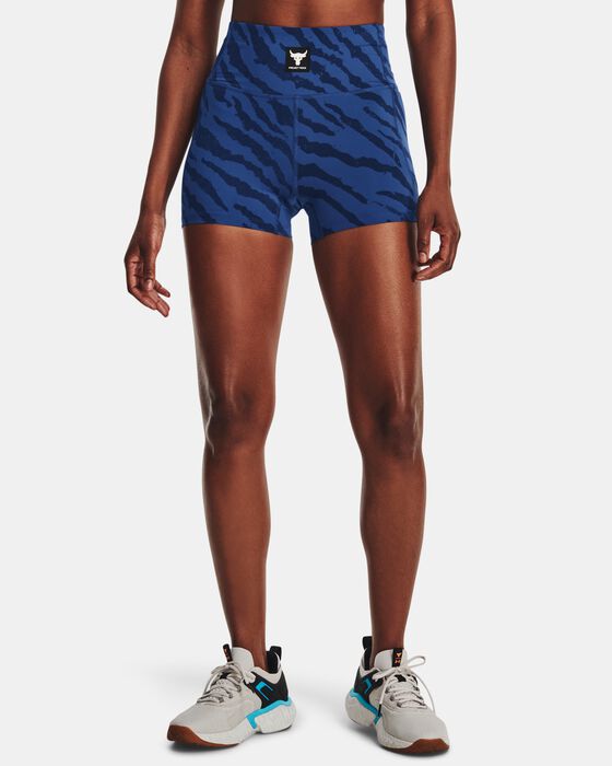 Women's Project Rock Meridian Training Ground Printed Shorts image number 0