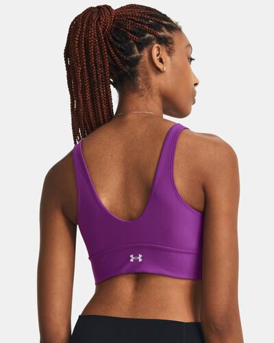 Women's UA Infinity Mid Pintuck Sports Bra