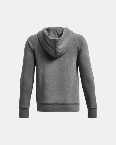Boys' UA Rival Fleece Full-Zip Hoodie