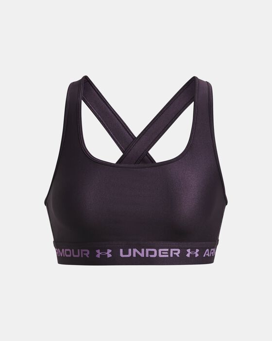 Women's Armour® Mid Crossback Sports Bra image number 4