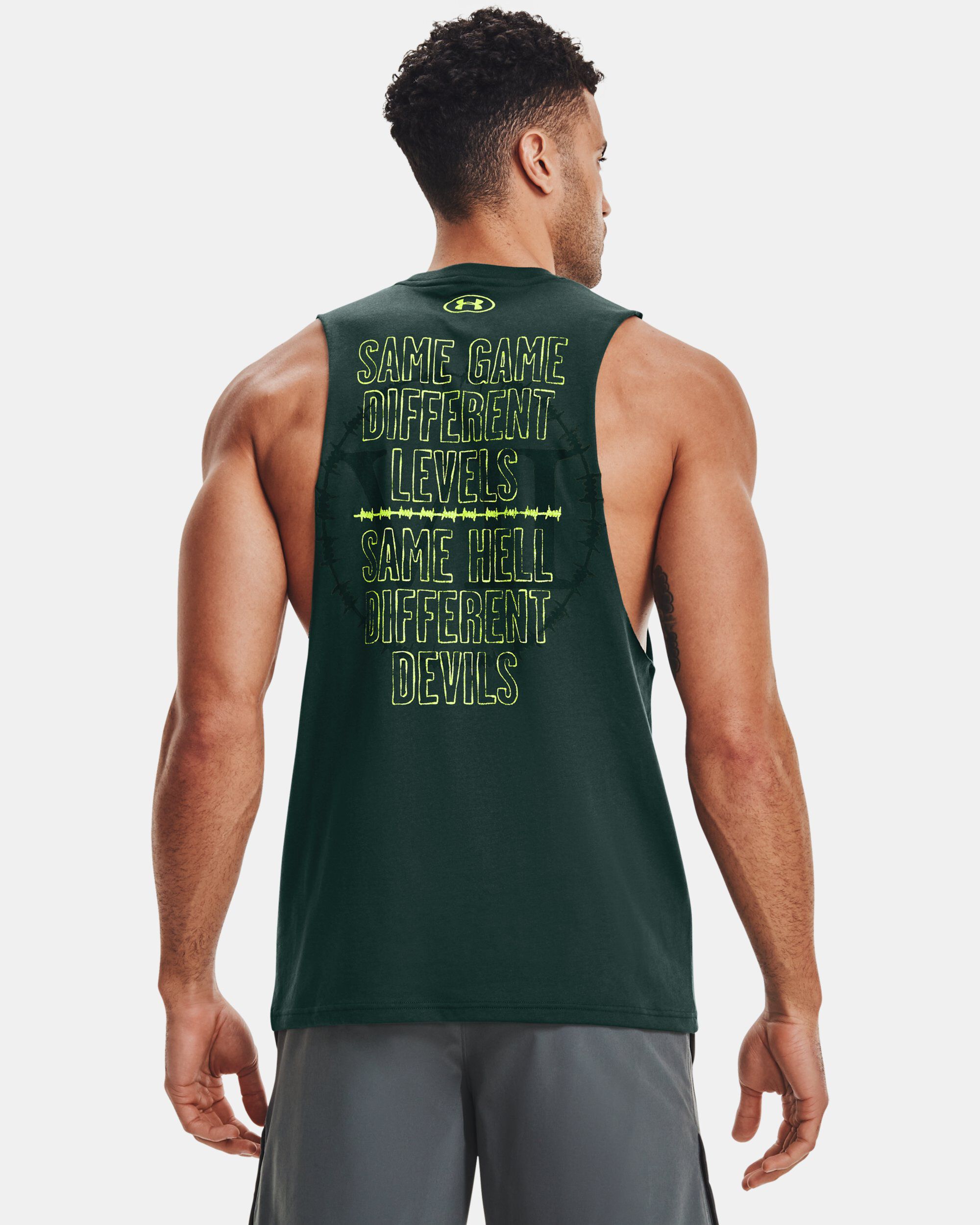 Same game different levels under 2025 armour shirt