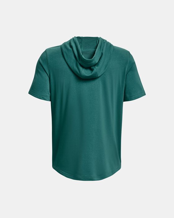 Men's UA Rival Terry Short Sleeve Hoodie image number 5