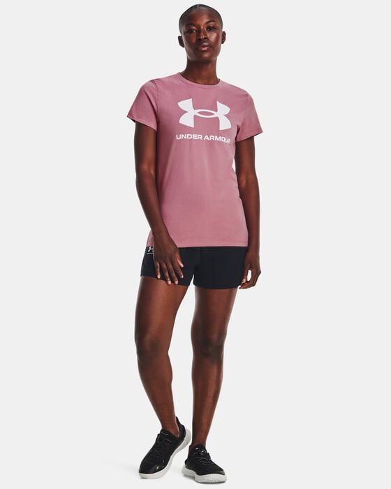 Women's UA Sportstyle Graphic Short Sleeve image number 2