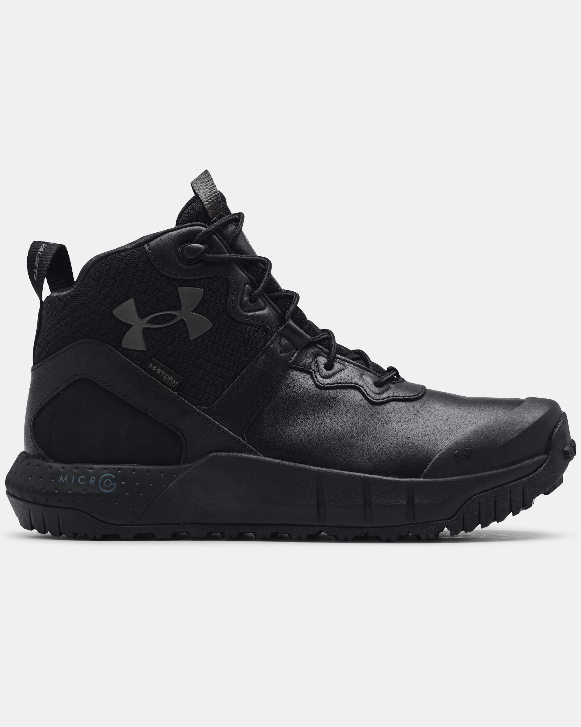 Under Armour Men s UA Micro G Valsetz Mid Leather Waterproof