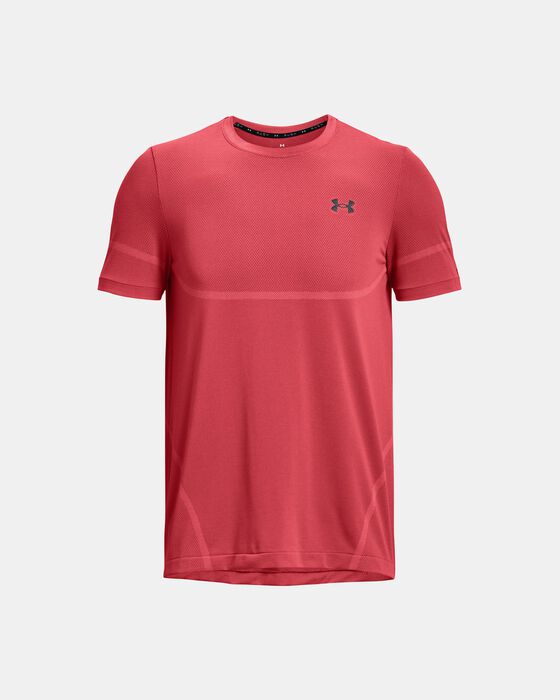 Men's UA RUSH™ Seamless Legacy Short Sleeve image number 4