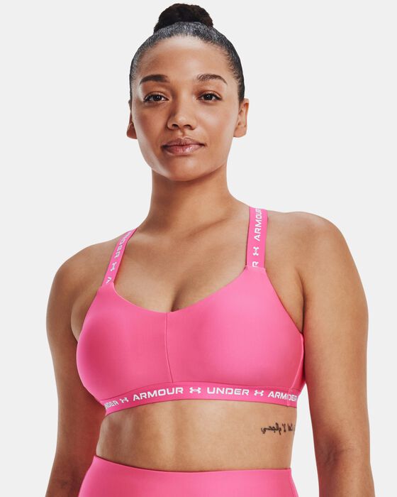 Women's UA Crossback Low Sports Bra image number 2