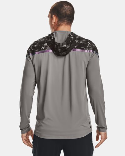 Men's UA RUSH™ Printed Full-Zip Hoodie