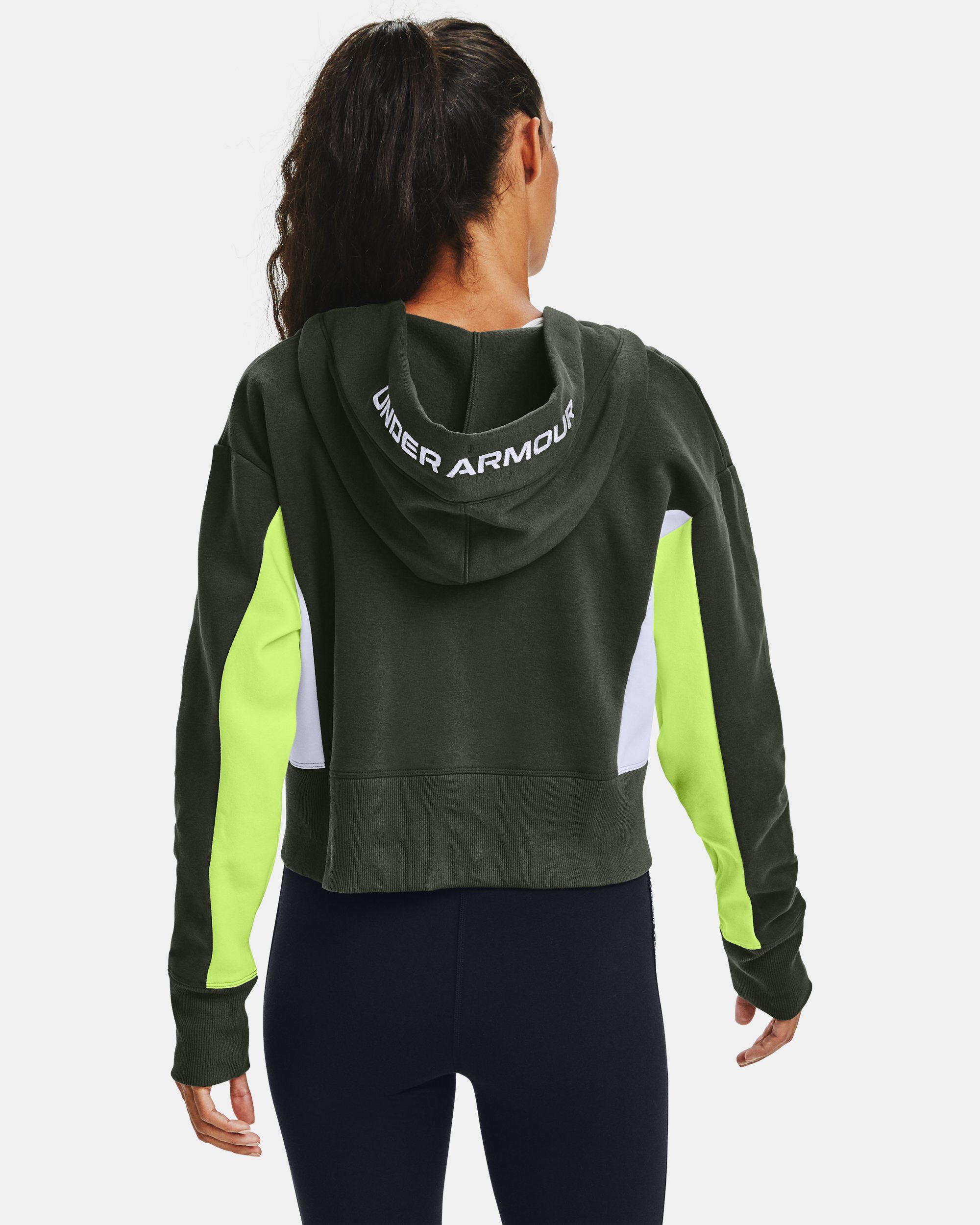 Under armour women's favorite fleece wordmark hoodie outlet
