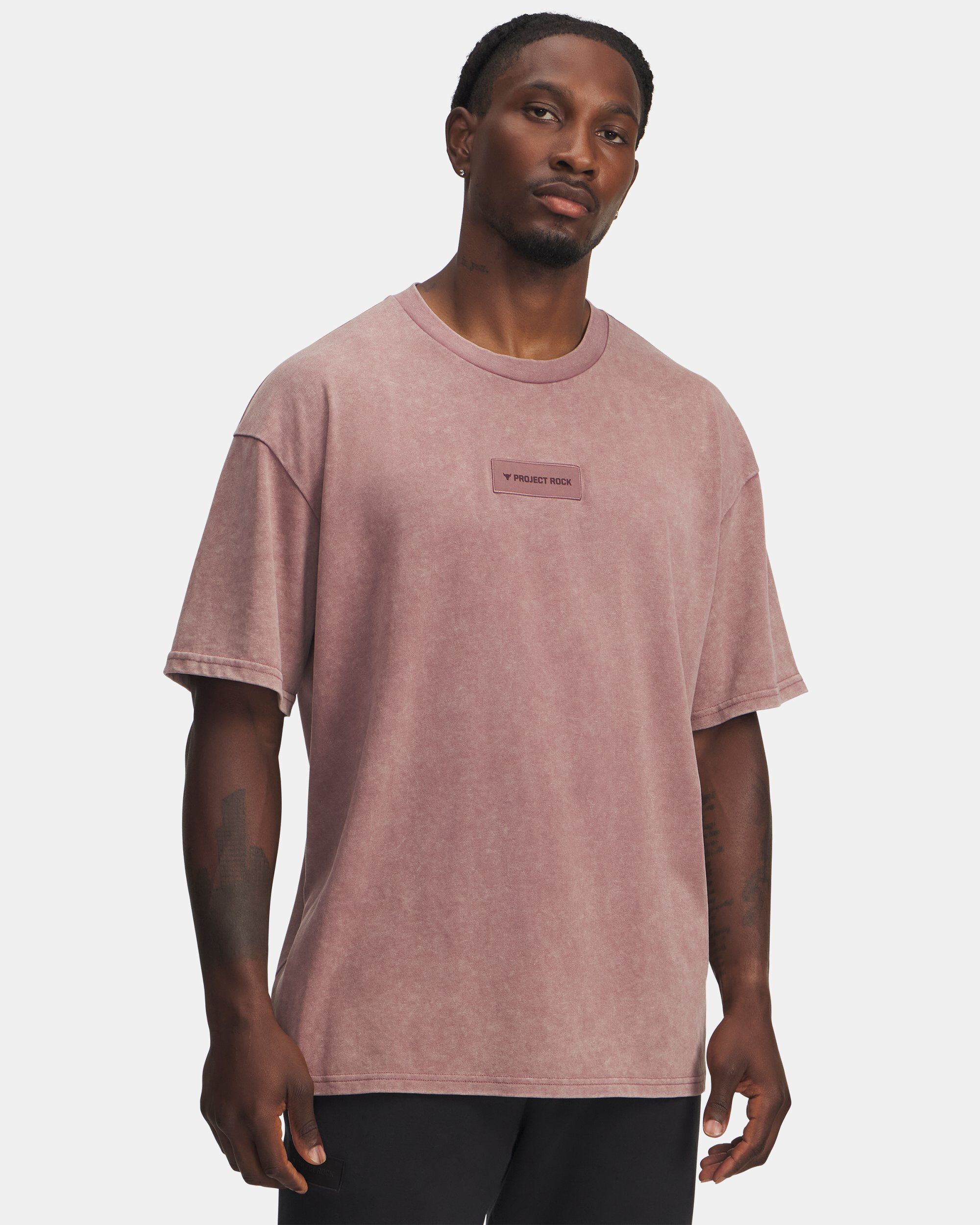 Shop Under Armour Project Rock Heavyweight Men's Oversized T-Shirt