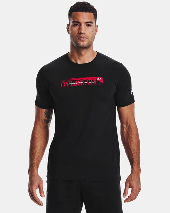 Men's UA Football Overrated T-Shirt image number 1