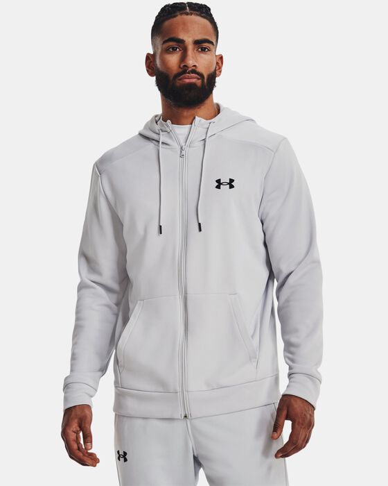 UA Armour Fleece FZ Hoodie image number 0