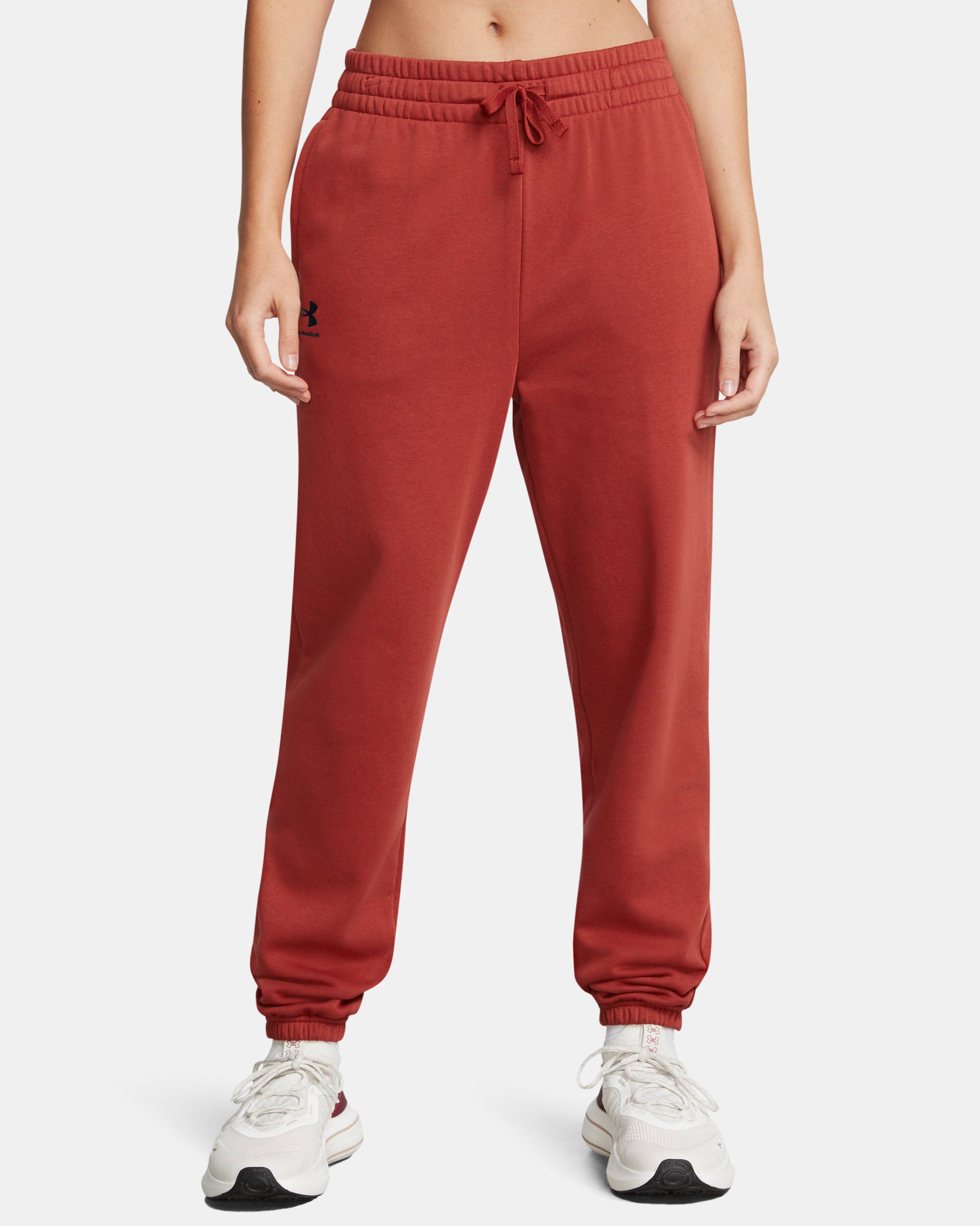 Women's ua rival terry joggers discount