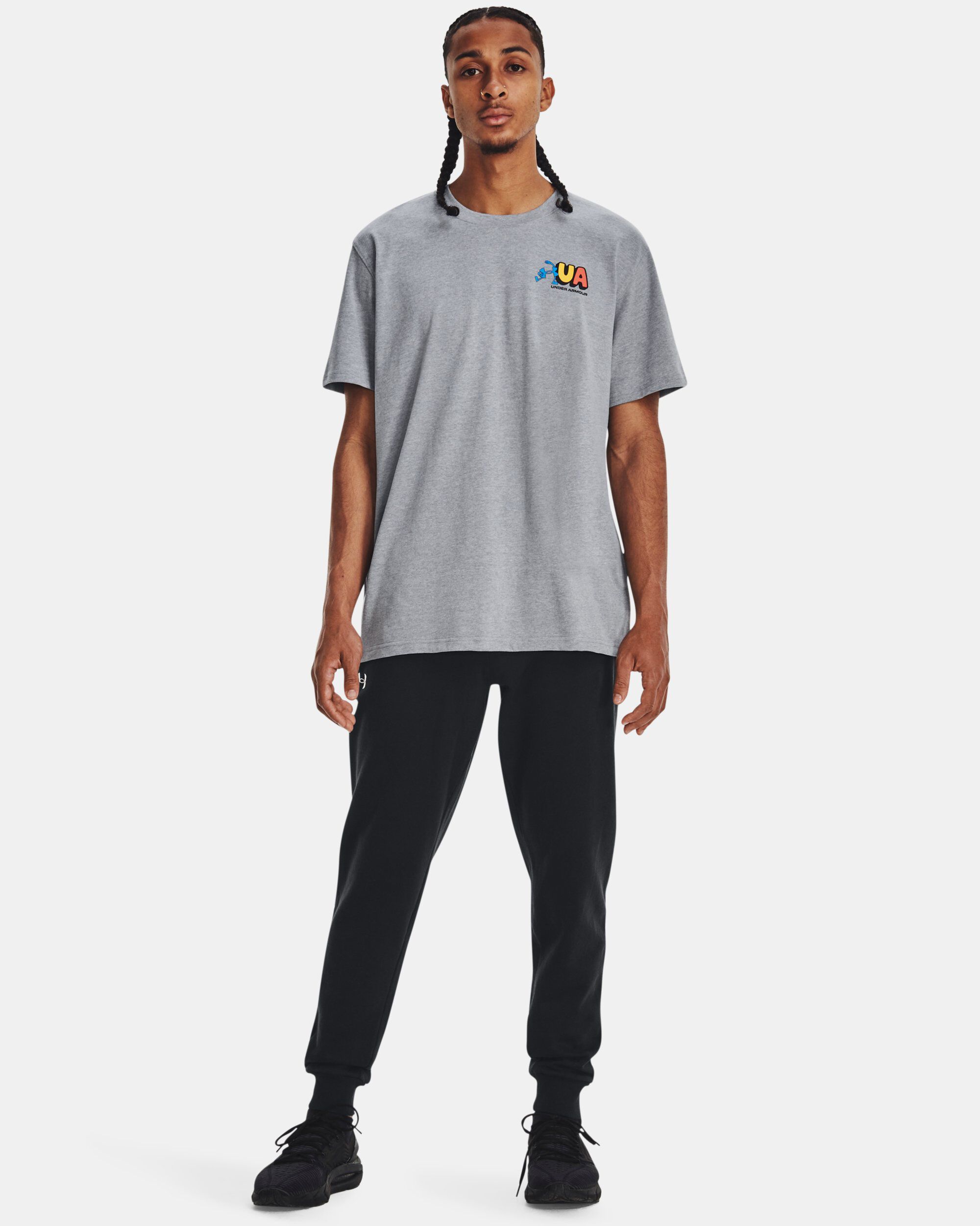 Under armour rival fleece joggers in black online