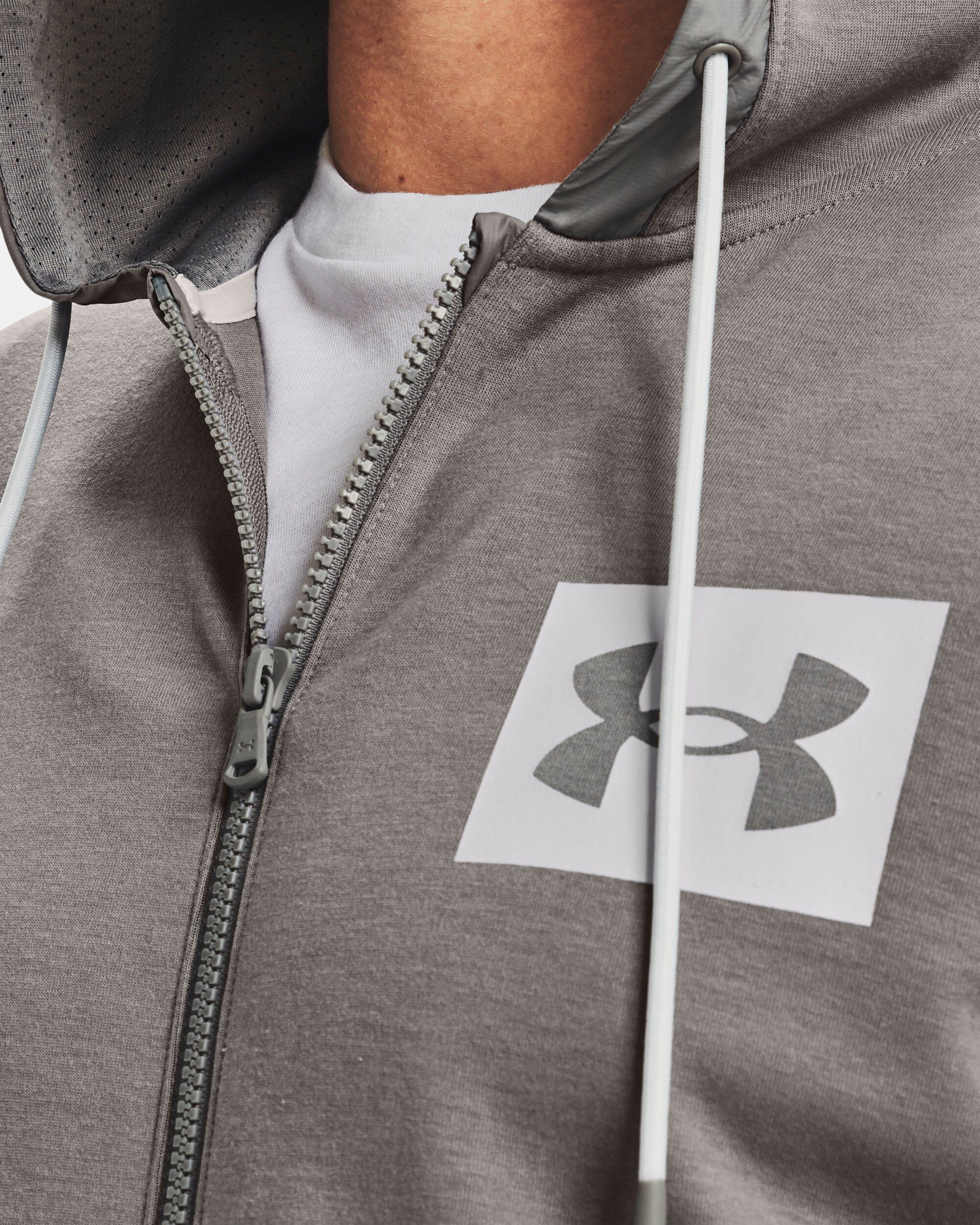 Under armour zip on sale up hoodie