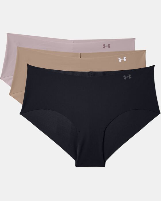 Women's UA Pure Stretch Hipster 3-Pack image number 3