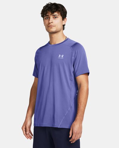 Men's HeatGear® Fitted Graphic Short Sleeve