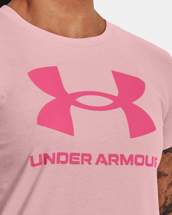 Women's UA Sportstyle Graphic Short Sleeve image number 3