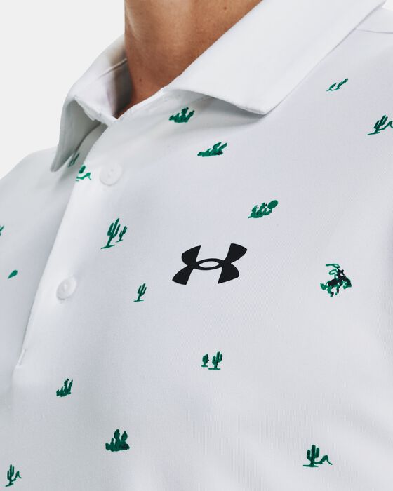 Men's UA Playoff 3.0 Printed Polo image number 3